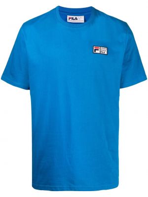 T-shirt mit print Fila blau