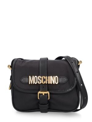 Νάιλον τσάντα χιαστί με τσέπες Moschino