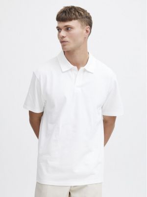 Polo Solid blanc