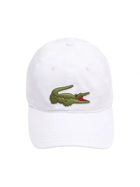 Sombrero Lacoste blanco