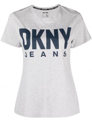 Тениска с принт Dkny