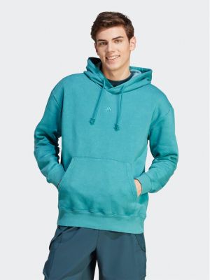 Laza szabású pulóver Adidas kék