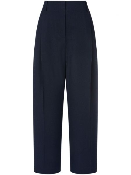 Pantalon droit taille haute Studio Tomboy bleu