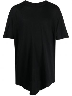 Βαμβακερή μπλούζα με στρογγυλή λαιμόκοψη Boris Bidjan Saberi μαύρο