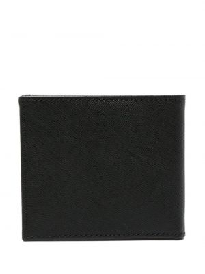 Kožená peněženka Corneliani černá