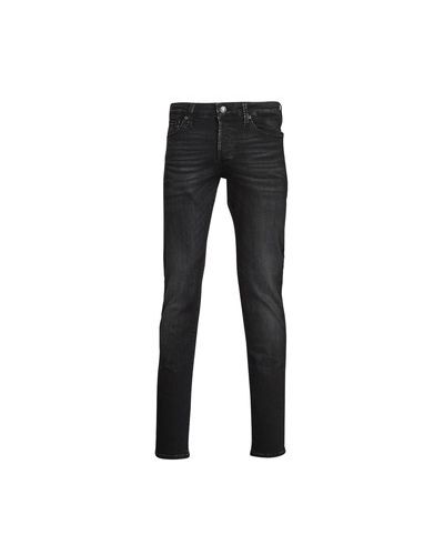 Jeans skinny slim fit Jack & Jones nero