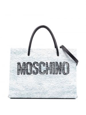 Shoppingbag Moschino grå