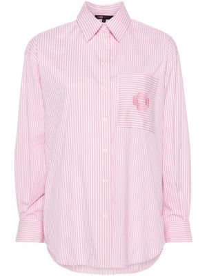 Košulja s vezom Maje ružičasta