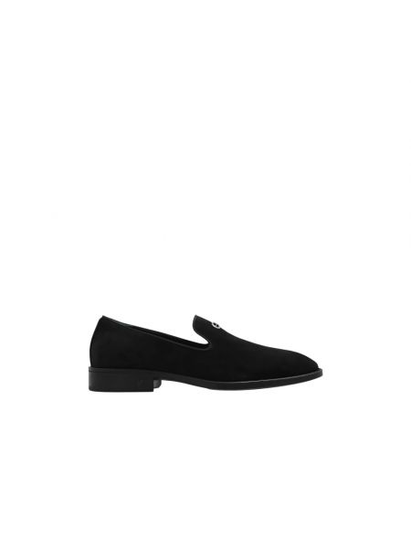 Czarne loafers Giuseppe Zanotti