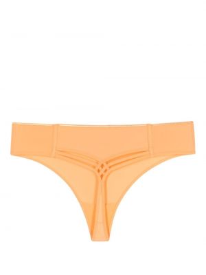Kalhotky string Marlies Dekkers oranžové