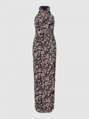 Sukienka długa z nadrukiem Lauren Ralph Lauren