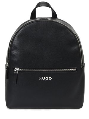 Рюкзак из искусственной кожи Hugo черный