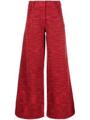 Pantaloni baggy Missoni rosso