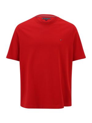Tricou Tommy Hilfiger Big & Tall roșu