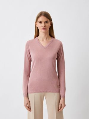 Розовый пуловер Cavalli Class