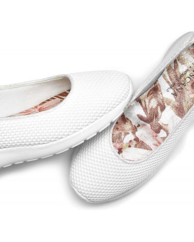 Balerina cipők Lascana fehér