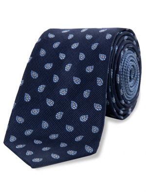 Kaklaraištis su paisley raštu Tommy Hilfiger Tailored mėlyna