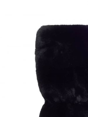 Rukavice s kožíškem Apparis černé