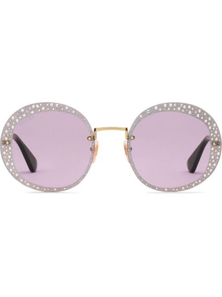 Gafas de sol de cristal Gucci Eyewear violeta