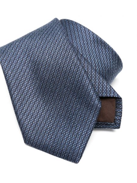 Jedwabny krawat żakardowy Canali