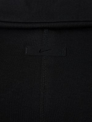 Fleecový trenčkot Nike černý