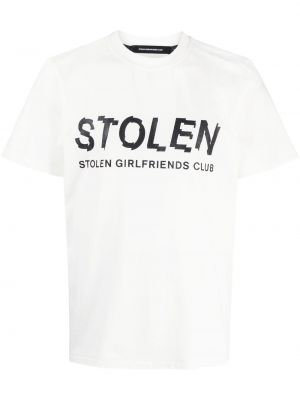 Tricou din bumbac cu imagine Stolen Girlfriends Club