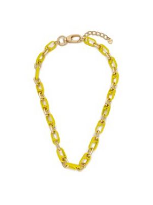Ожерелье Liu Jo желтое