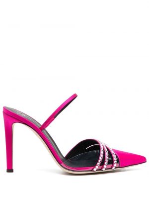 Pumpar med remmar med slingback Giuseppe Zanotti rosa