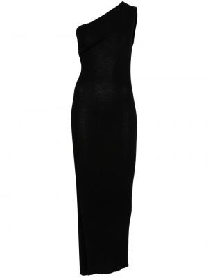 Μάξι φόρεμα Rick Owens μαύρο