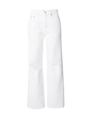 Traperice bootcut Tommy Jeans bijela