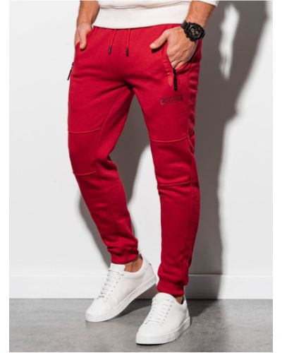 Nohavice Ombre Clothing červená