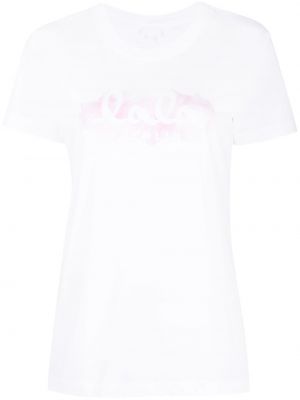 Camiseta con estampado Lala Berlin blanco