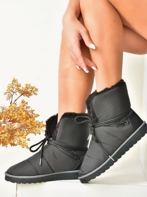 Kotníkové boty Fox Shoes černé