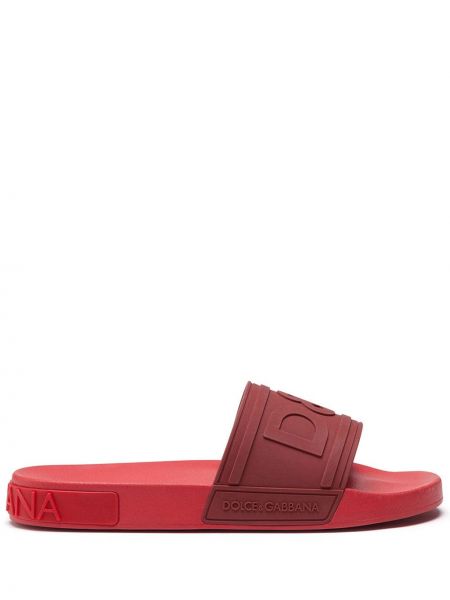 Ниски обувки Dolce & Gabbana червено