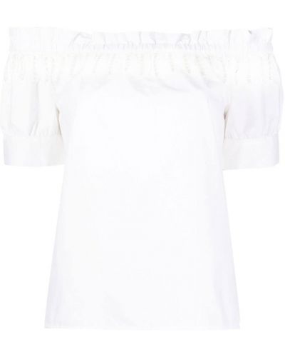 Блуза бродирана Liu Jo бяло