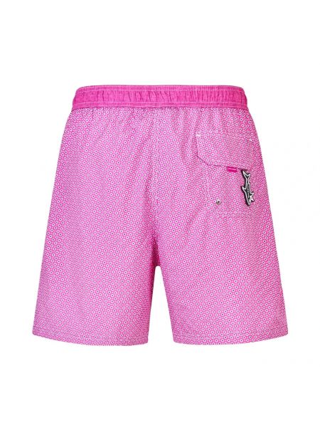 Pantalones cortos de nailon Paul & Shark rosa
