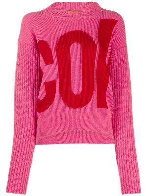 Jersey con bordado de tela jersey Colville rosa