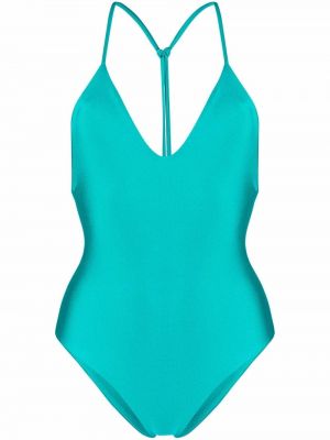 Baddräkt med öppen rygg Jade Swim blå