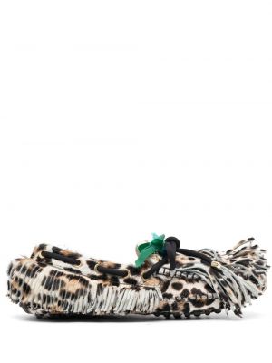 Loafer mit print mit leopardenmuster 13 09 Sr