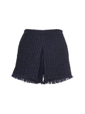 Pantalones cortos de tweed Dsquared2 negro