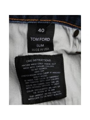 Vaqueros de algodón Tom Ford Pre-owned azul