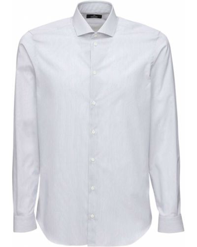 Bílá bavlněná košile Alessandro Gherardi