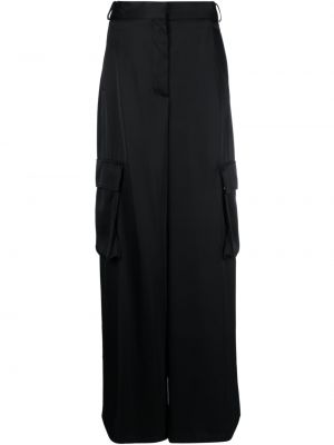 Pantalon cargo avec poches Versace noir