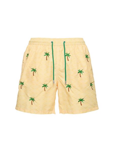 Brodert shorts Mc2 Saint Barth gul