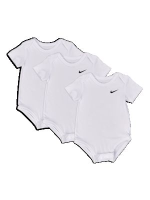 Combinaison en coton en jersey Nike blanc