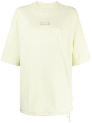 T-shirt en coton à imprimé Izzue vert