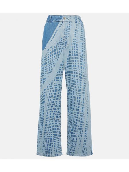 Jeans mit print ausgestellt Loewe