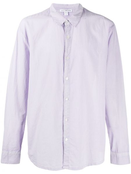 Marškiniai James Perse violetinė