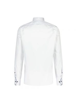 Camisa de algodón Stenströms blanco