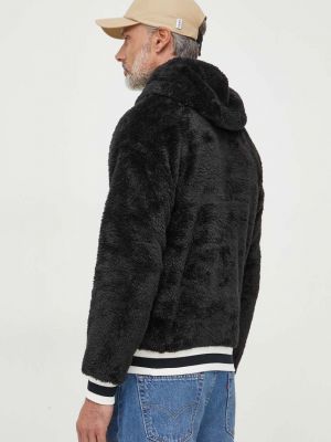 Mikina s kapucí s aplikacemi Polo Ralph Lauren černá